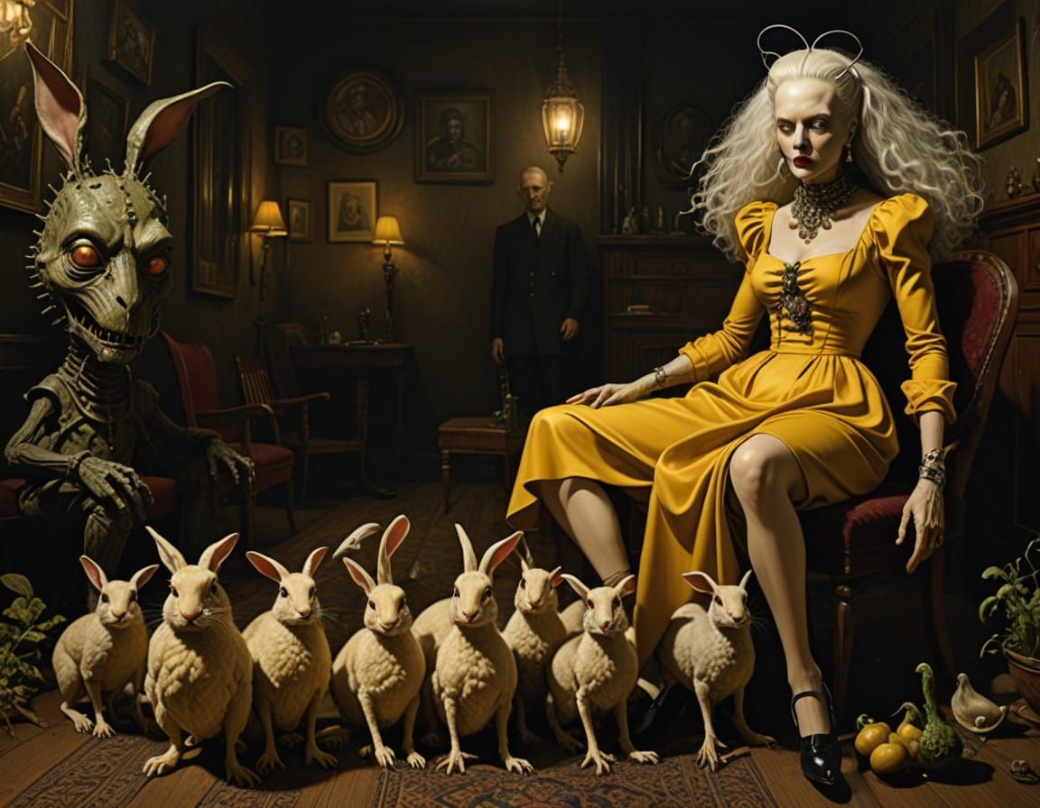 BELLMER'S 'WABBIT' MAMA