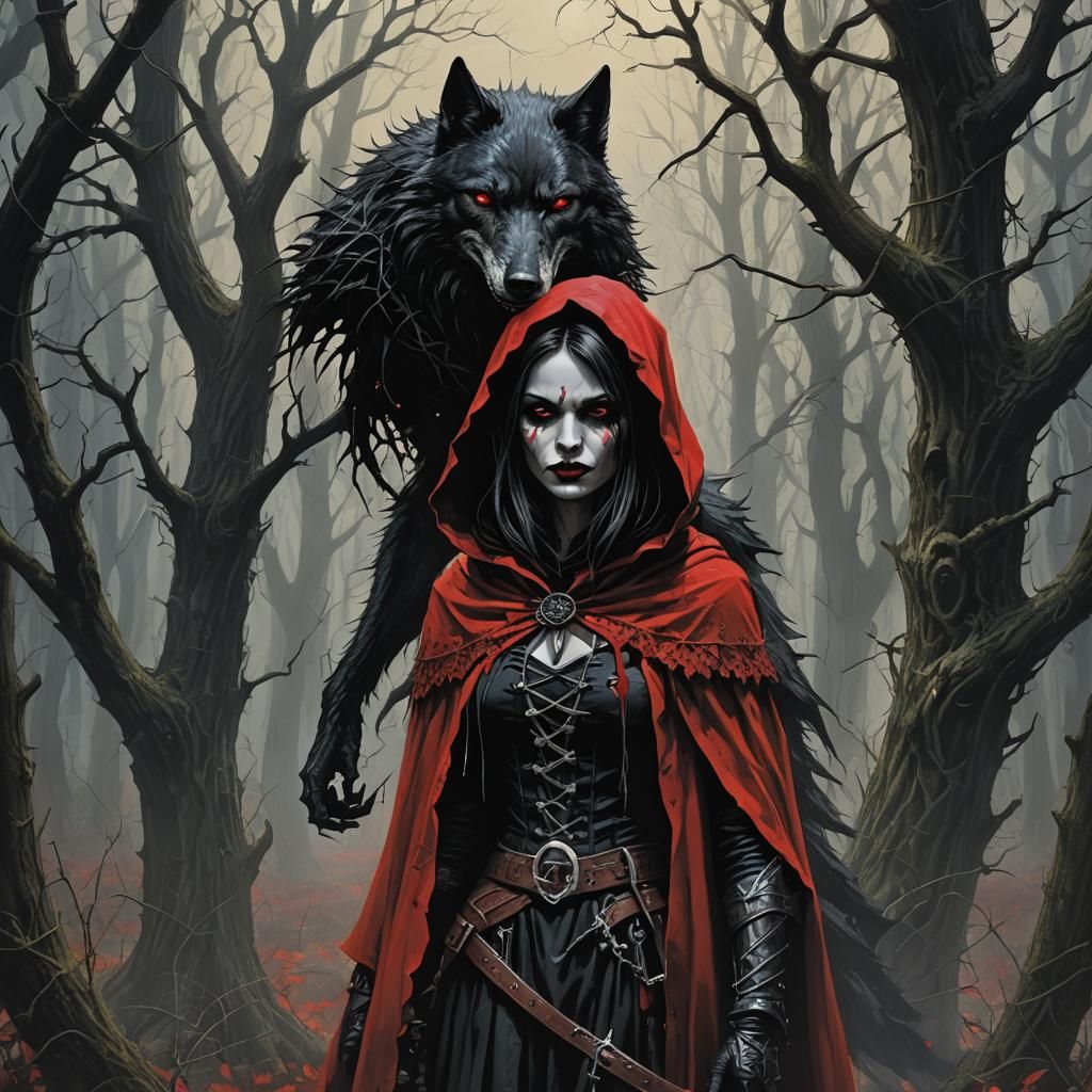 Gothic Horror: Red Riding Hood and the Wolf