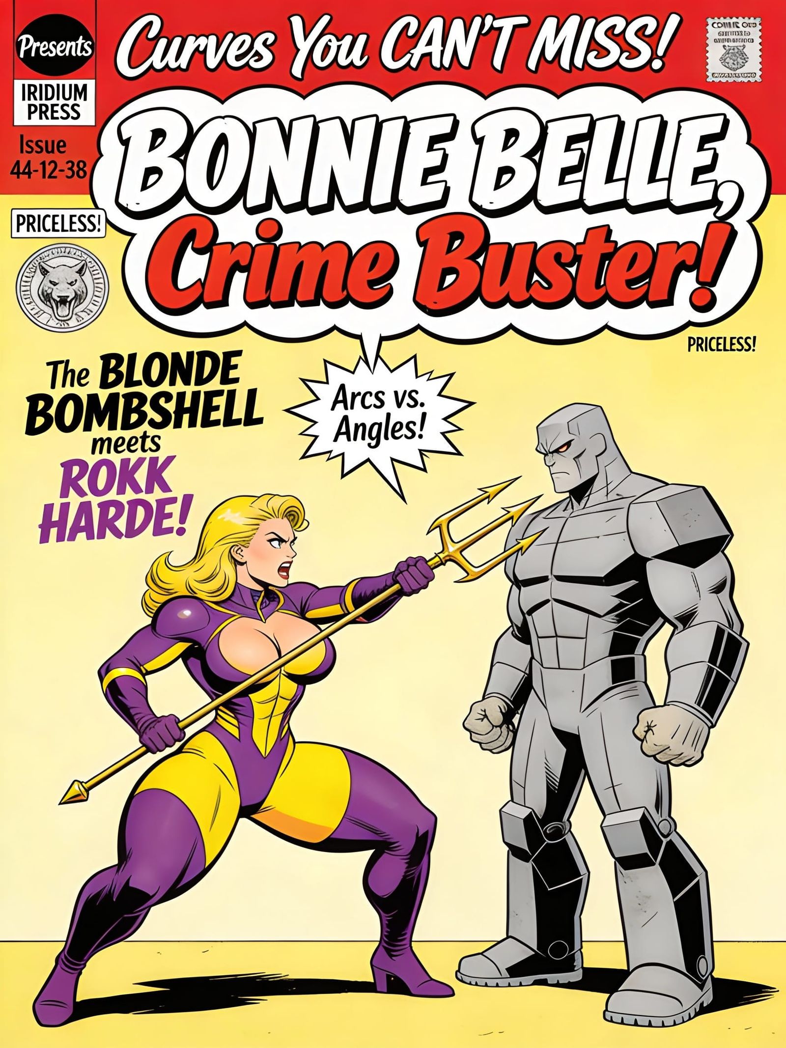 Bonnie Belle Crime Buster Bronze Age Comic Cover