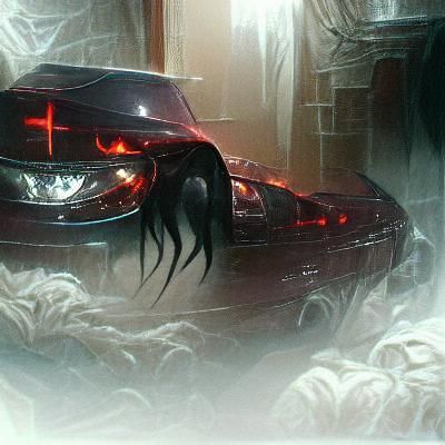 Sinister New Car Inspired by Fantasy Art