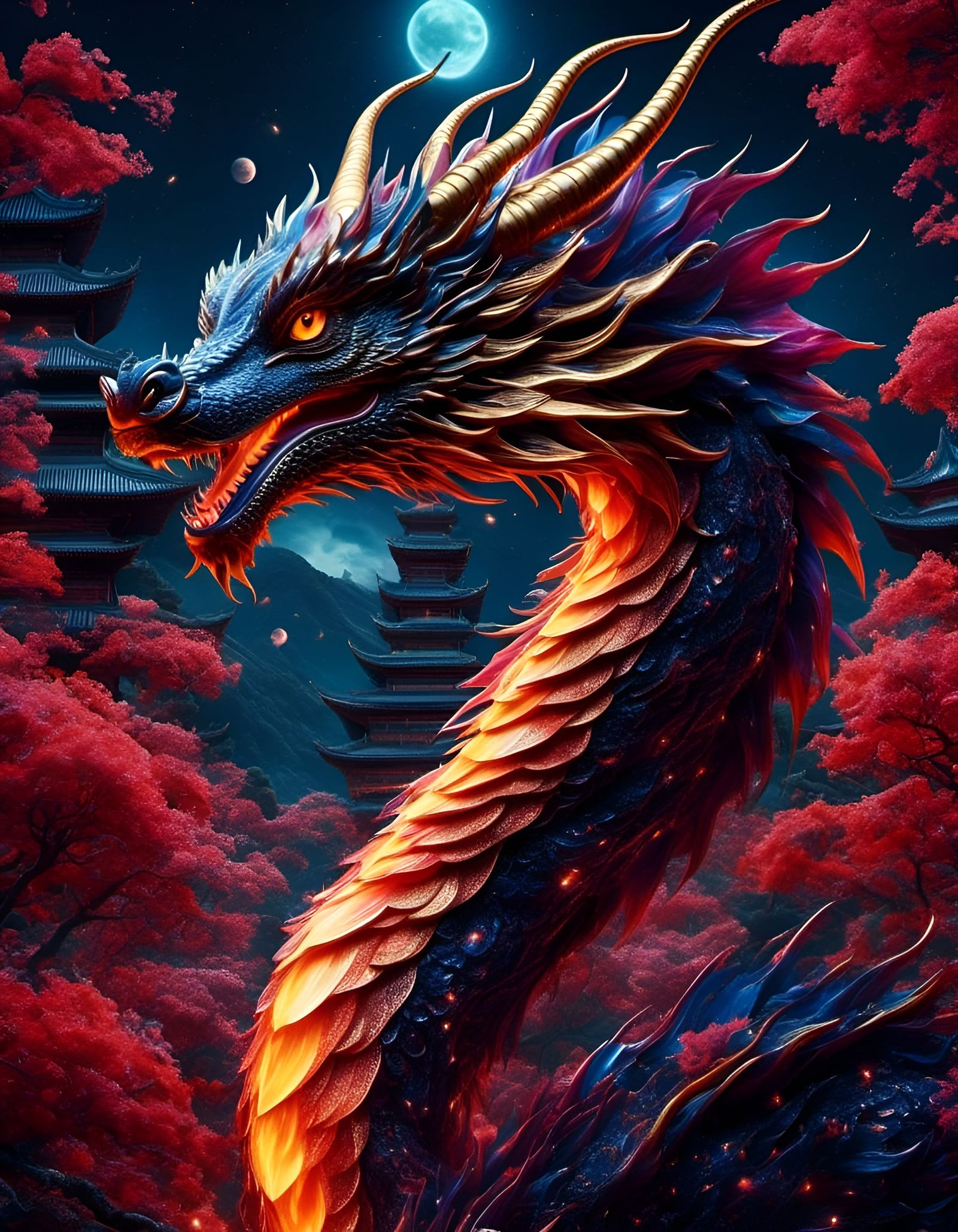 Cosmic Valentine Dragon