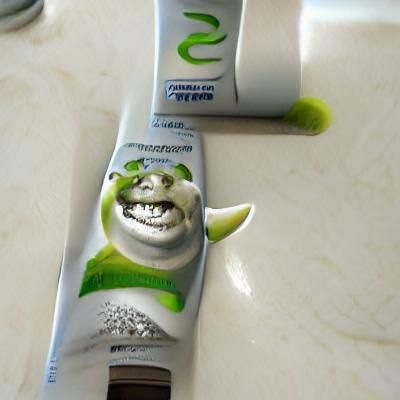 Shrek Toothpaste: An AI Generated Concept