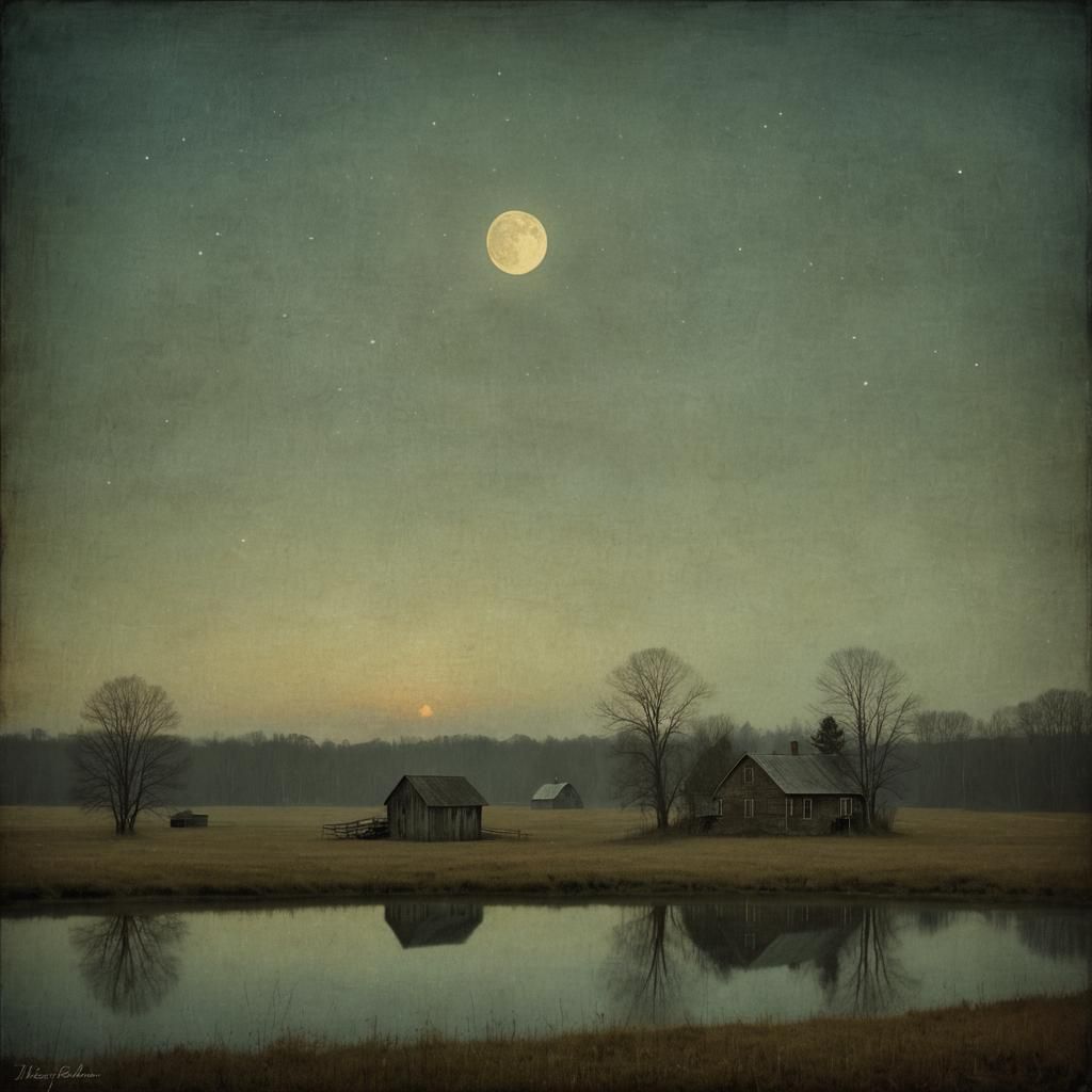 Surreal Transition: Night to Day