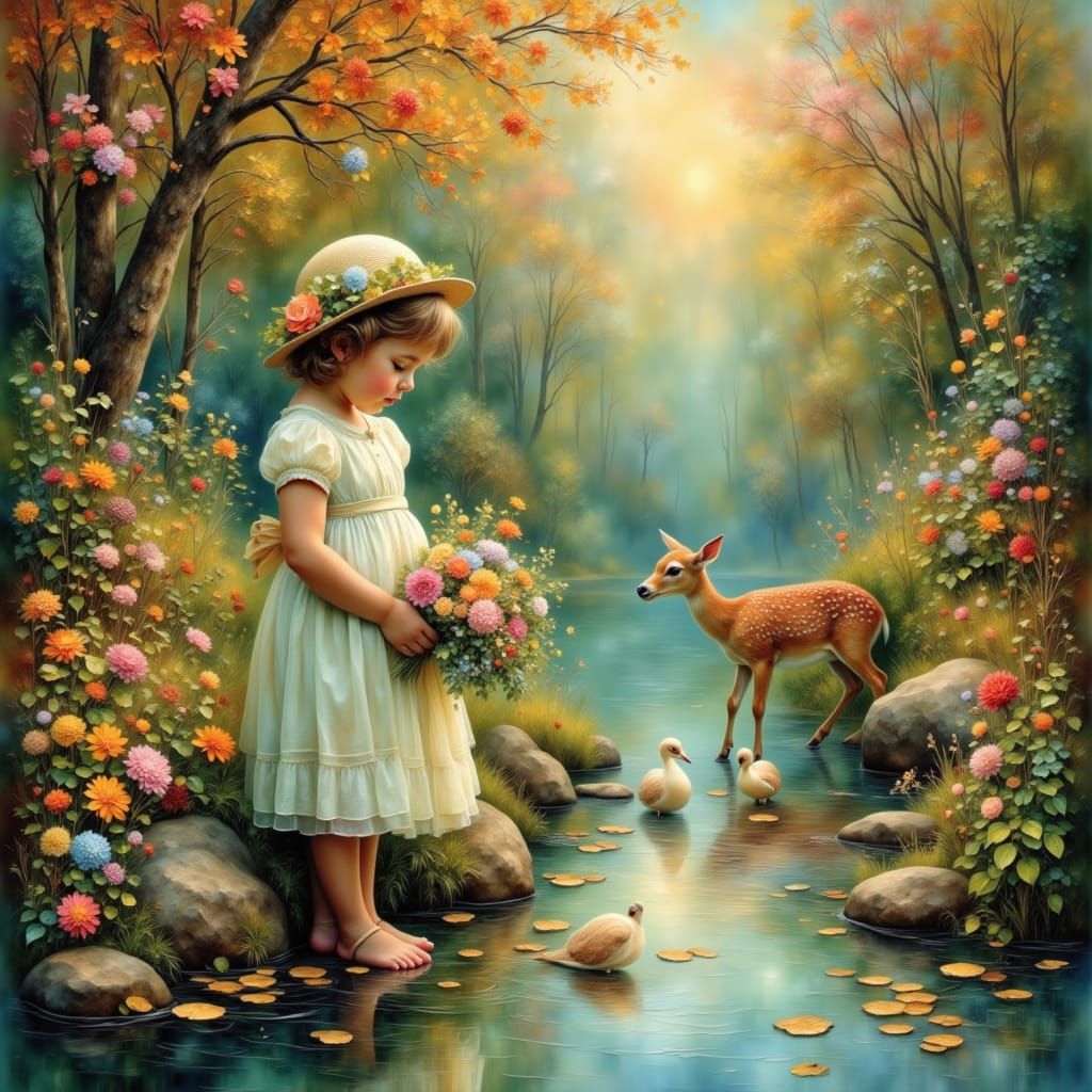 Ethereal Fantasy Girl 'Daisy' in Dreamscape Stream