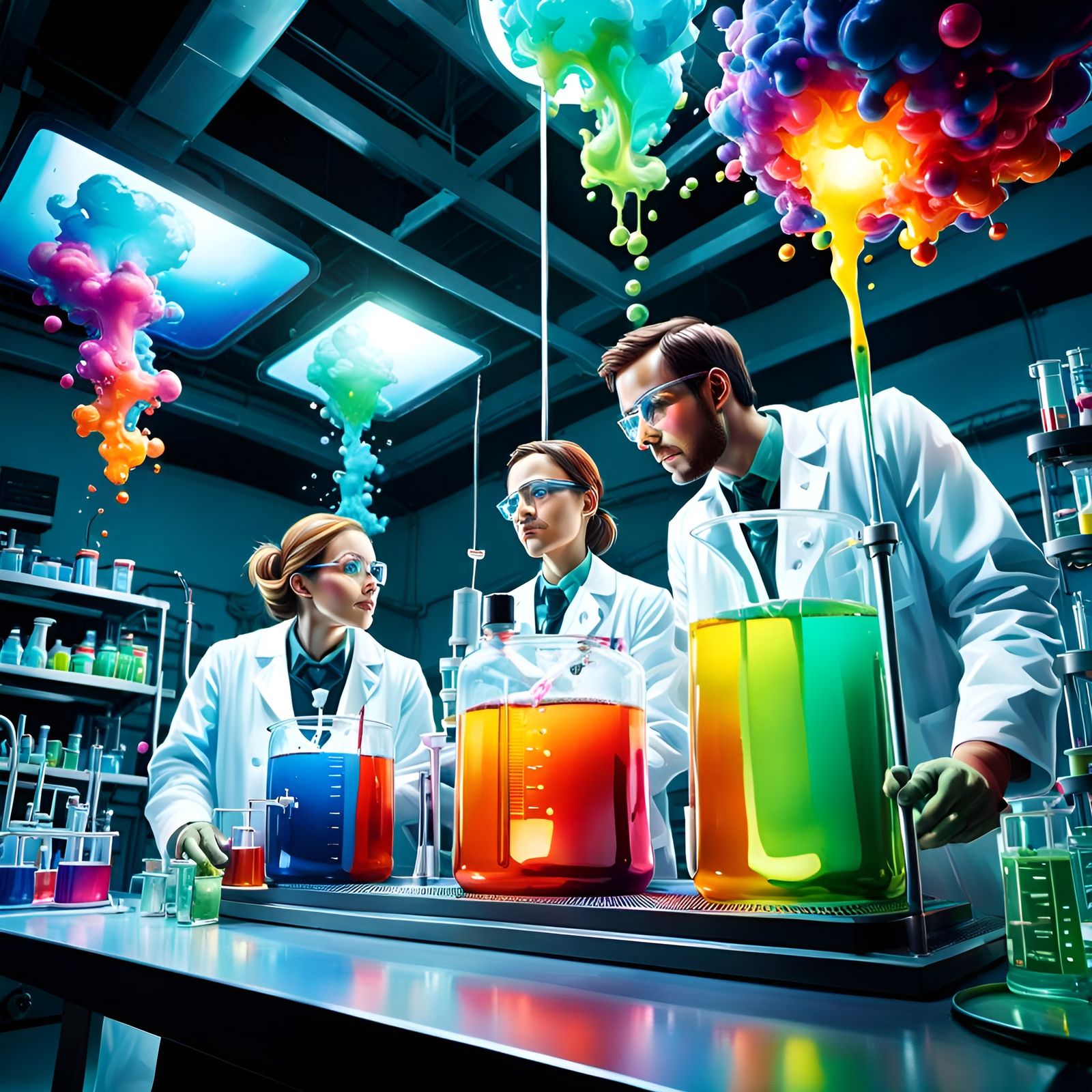 Oops, what has just happened?? 🧪⚗️