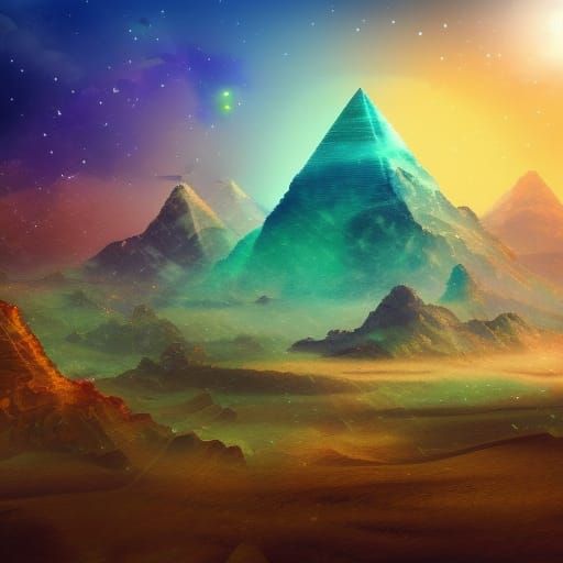 Ancient Magical Pyramid