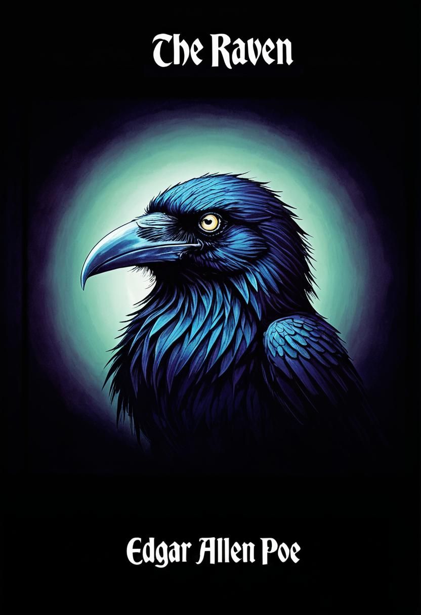 Image: The Raven. Edgar Allen Poe.