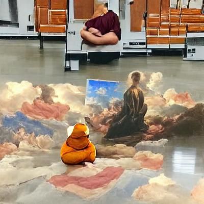 Monk Meditating: A Spiritual Masterpiece