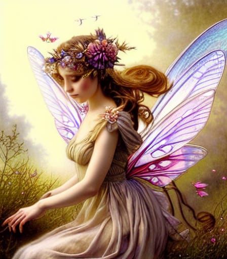 Fairy flower bloom