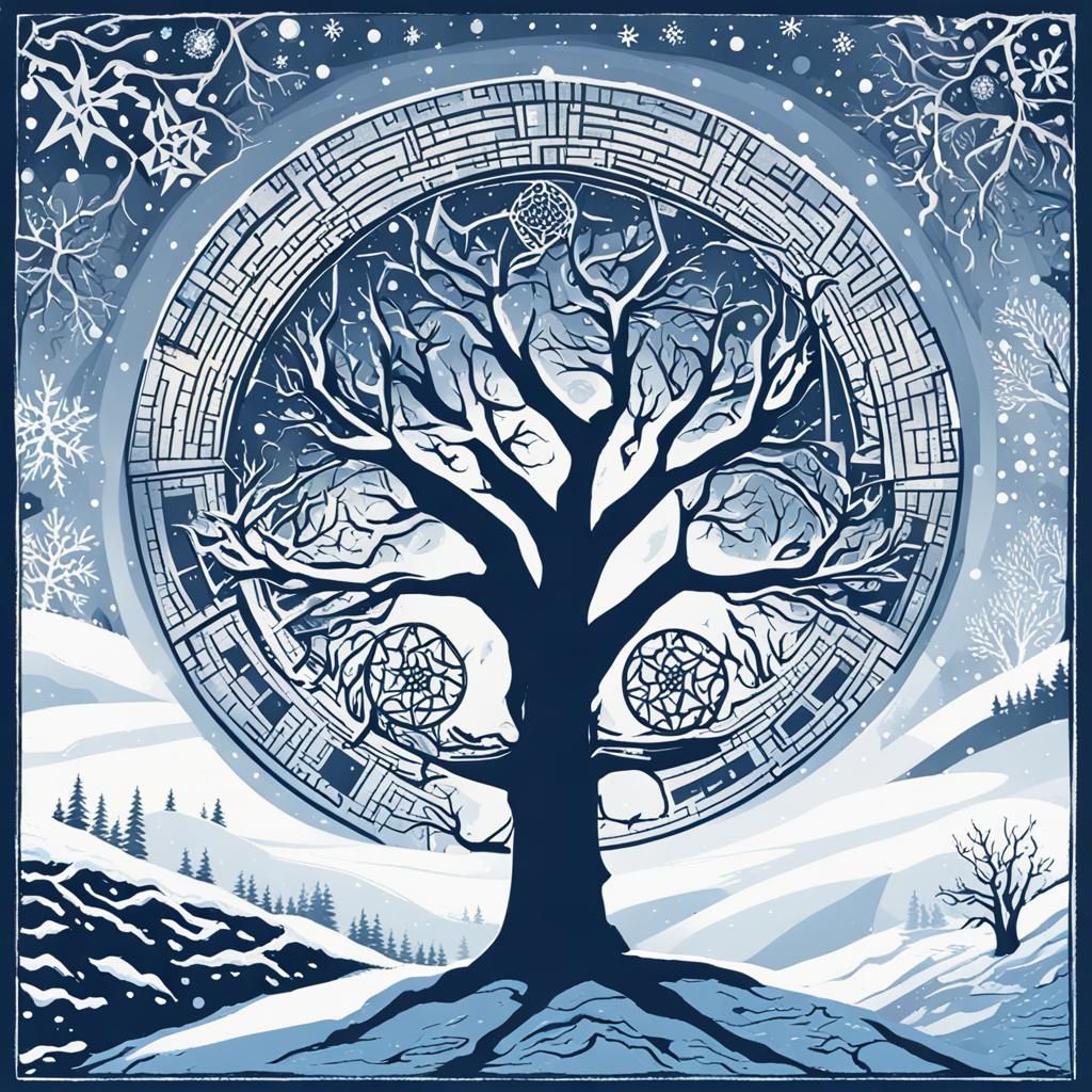 AI's Winter Solstice Interpretation