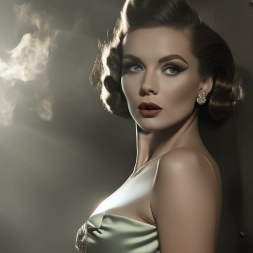 Shirley Rafferty-1940's Pin-Up Girl