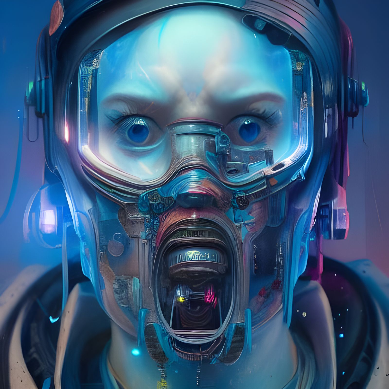 Cyberpunk Mask by Digital Artists