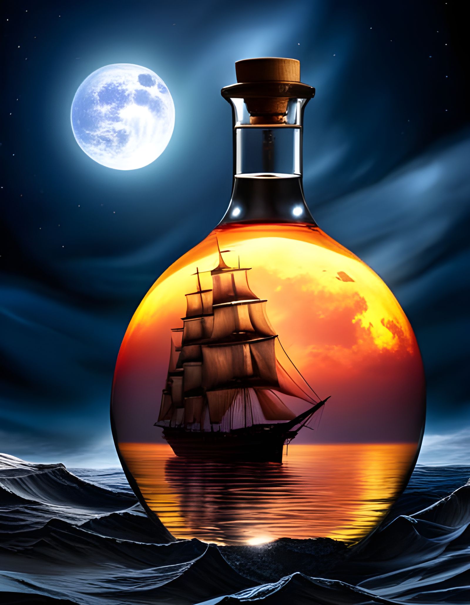 Ship in a Bottle