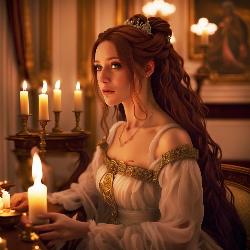 Titanic State Room: Candlelit Fantasy Anime