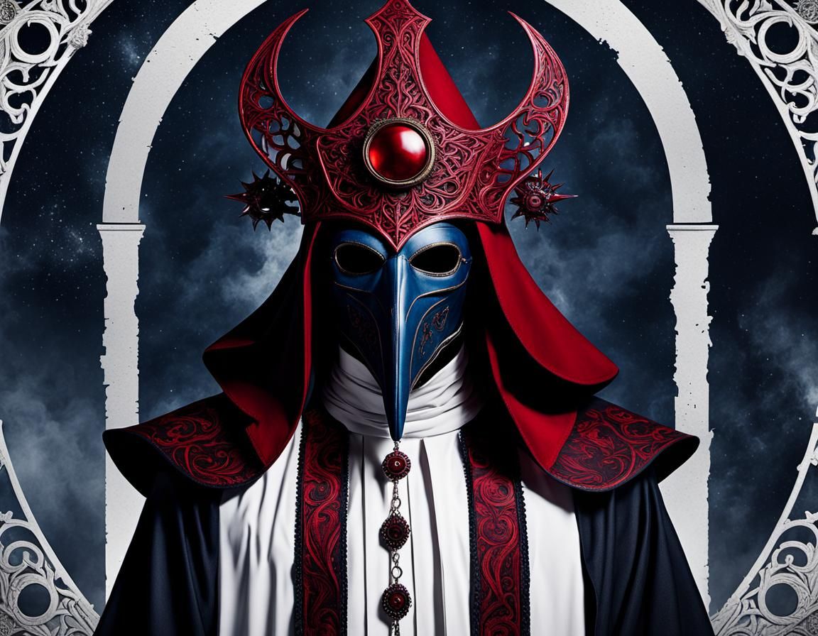 Tarot Themed Platinumcore Figure in Francis Bacon Style