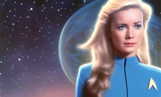 Allison Hayes Envisioned in Star Trek Universe