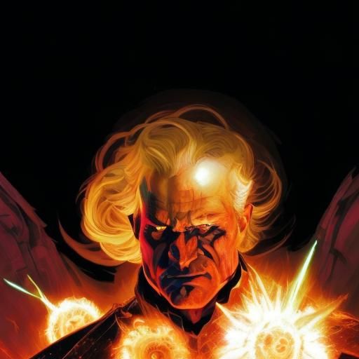 Space Opera Montage: Evil Mastermind and Sword Fight