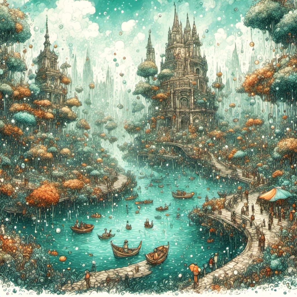 Petrichor: City at Night After Rainfall