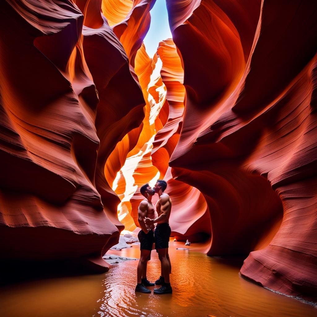 The beauty of Antelope Canyon