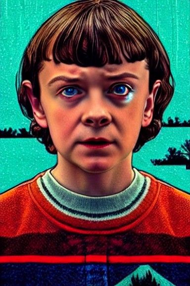 Possessed Character Portrait in Realistic 4K