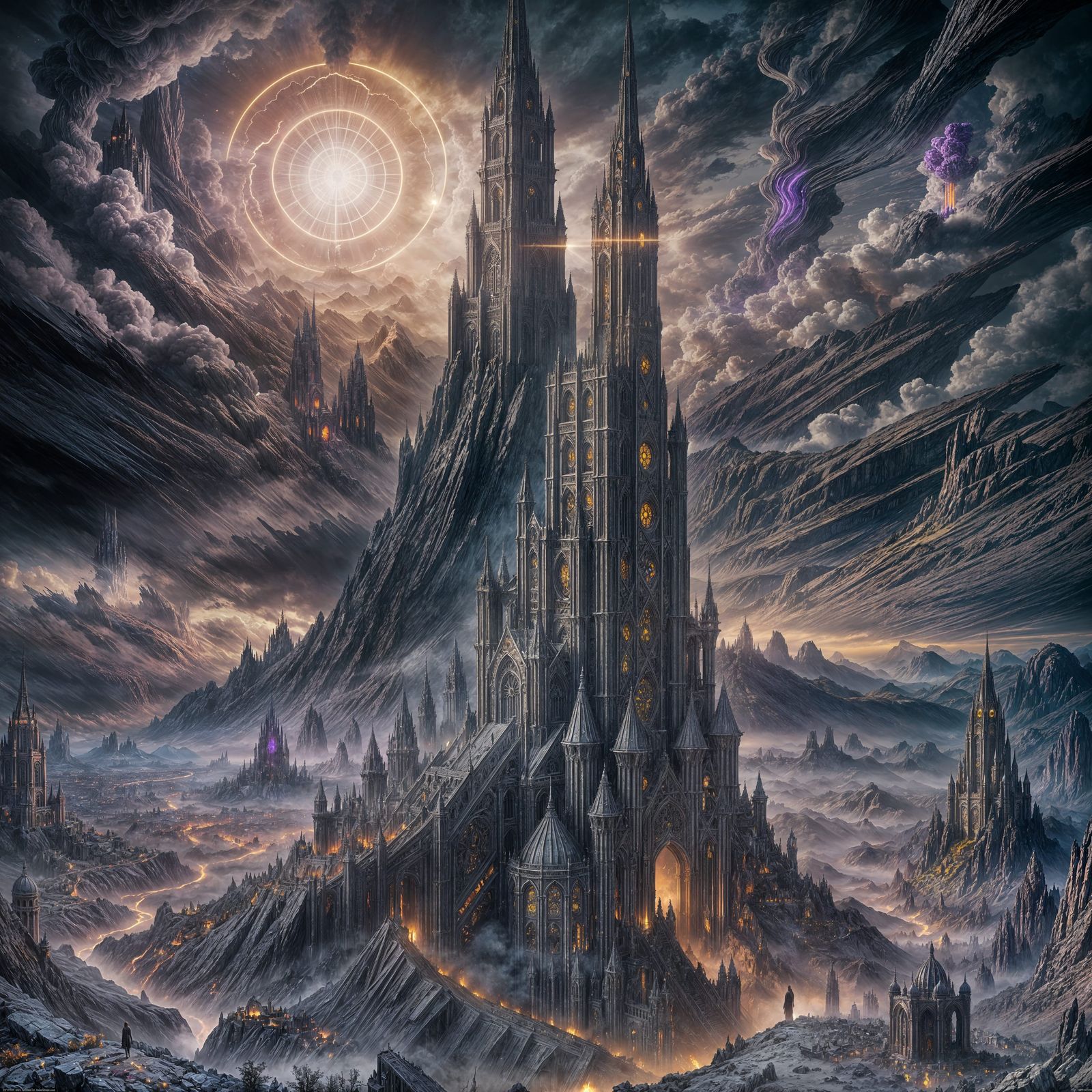 Dark Tower: Hyperdetailed Dark Fantasy Concept Art