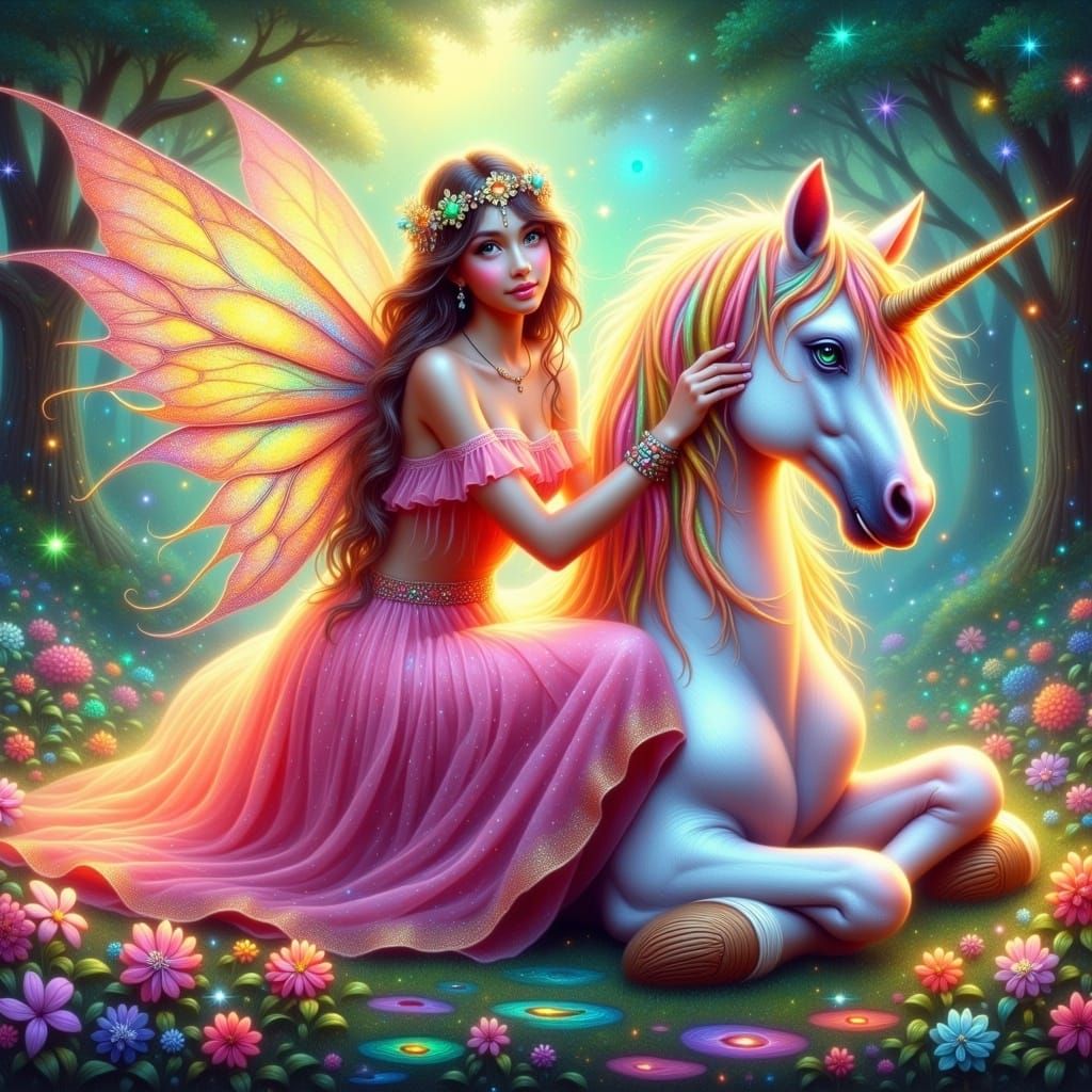 Fairy unicorn
