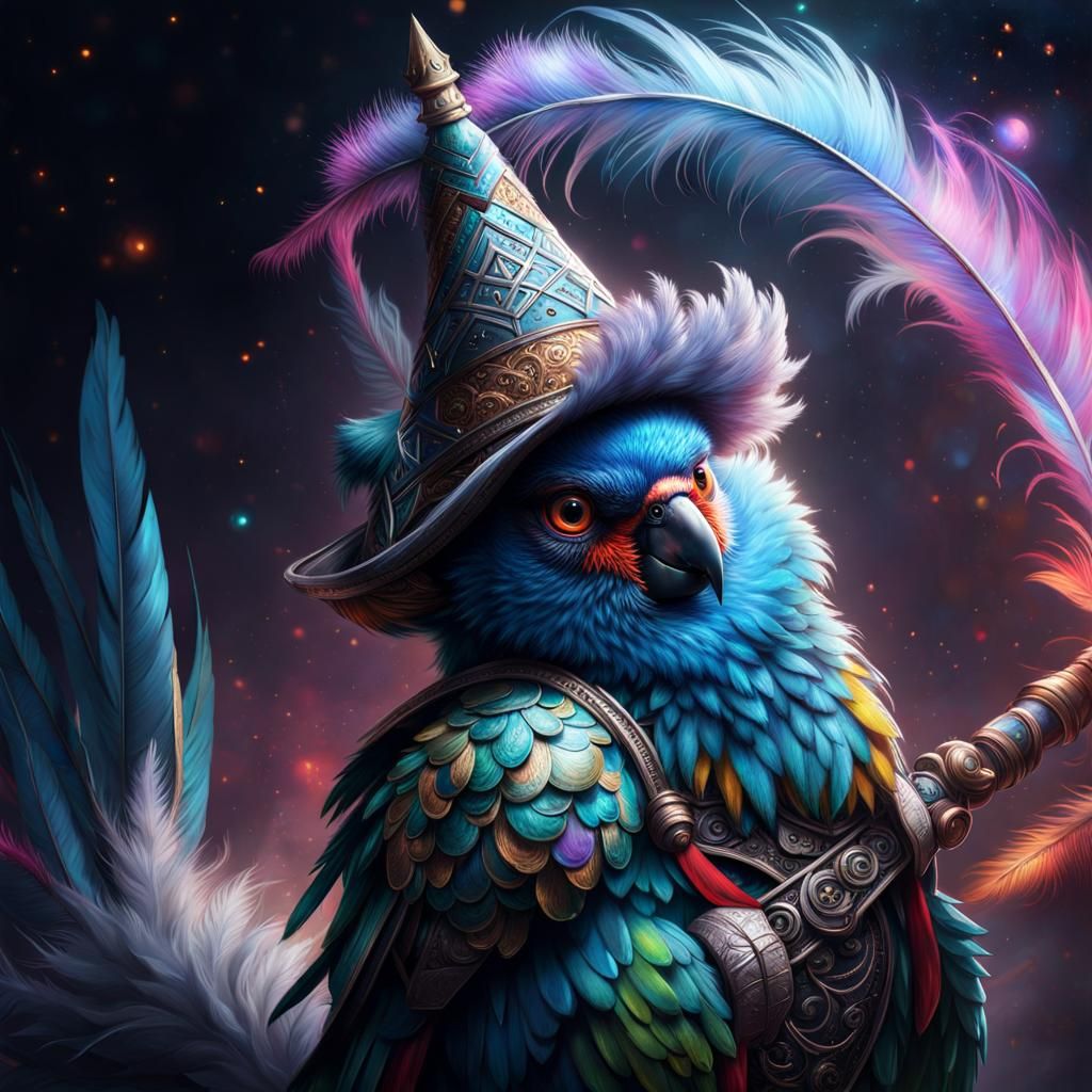 Parrot sorcerer | @Cilia meets Andrew Seely