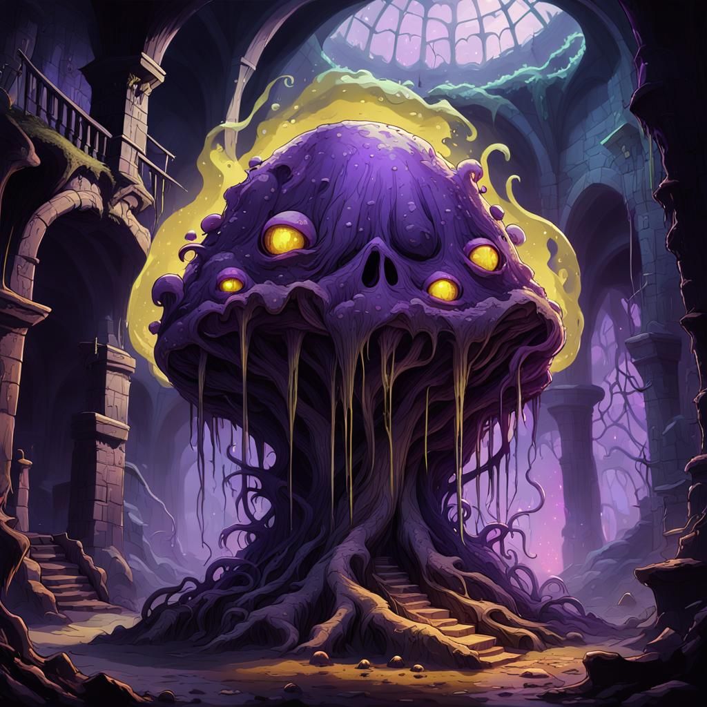 Colossal Transparent Slime in Transylvania Castle