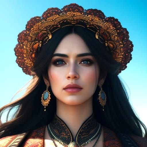 Hyperrealistic Portrait in Vivid Cinematic Style