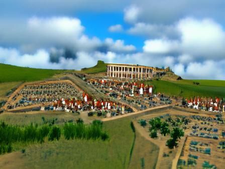 Roman City on a Hill