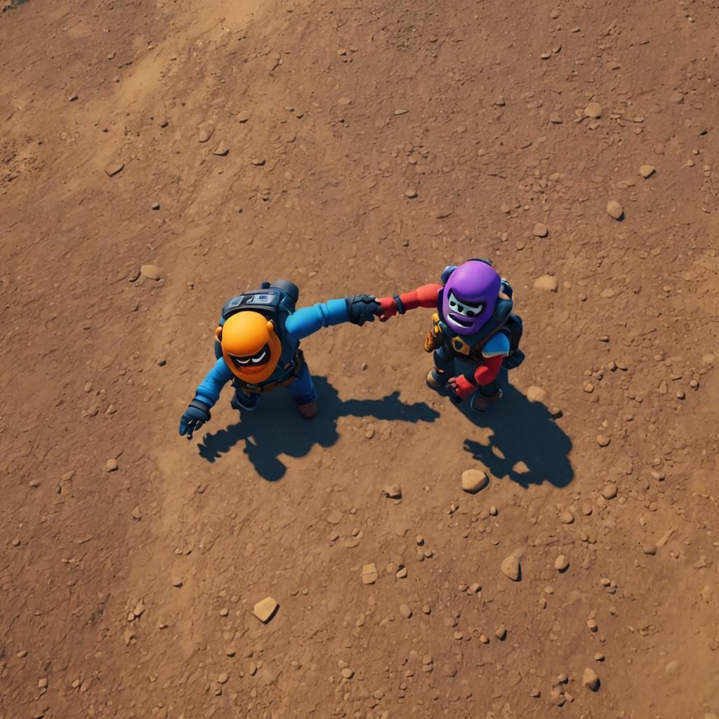 Cinematic Brawl Stars Film Still