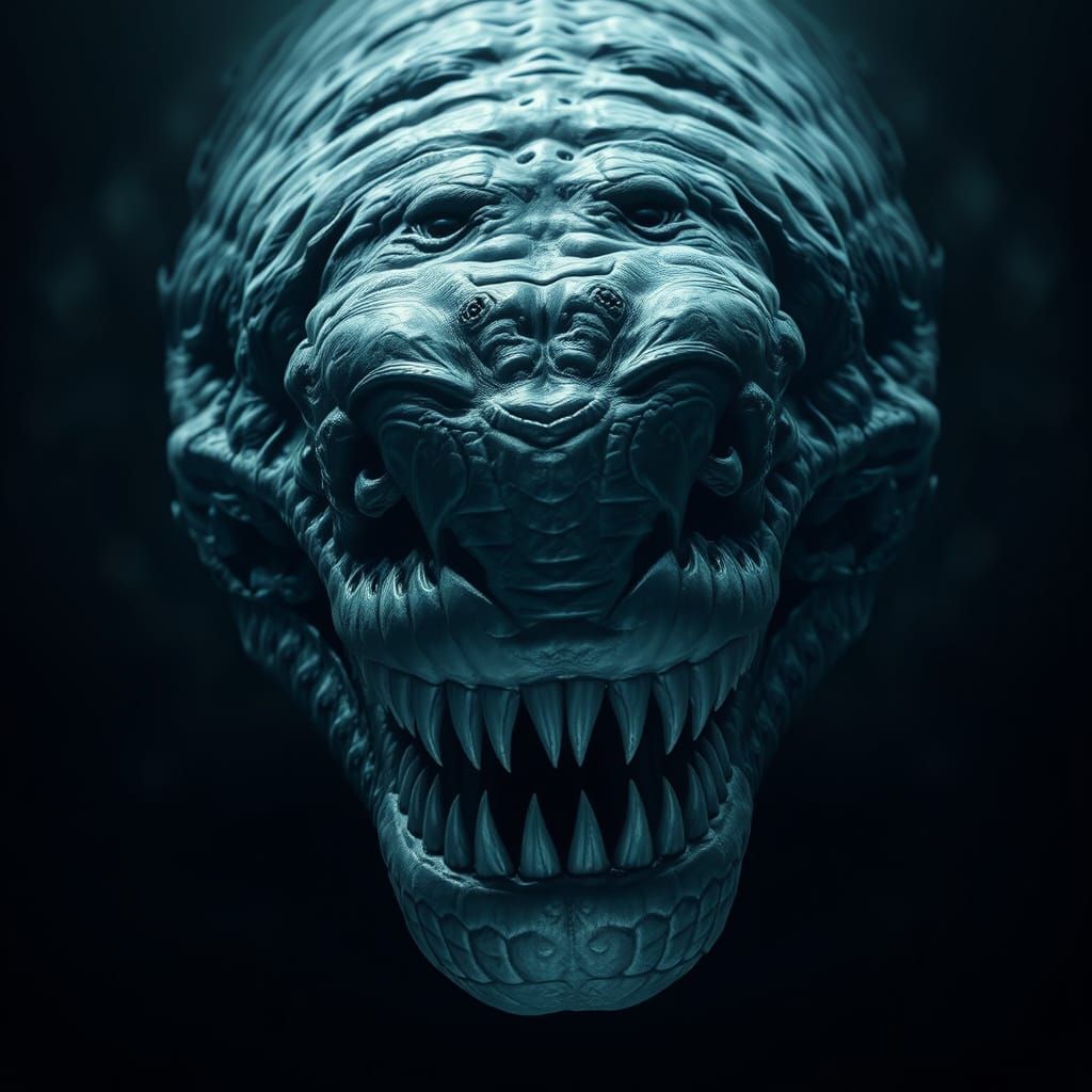 Gargantuan Bloop Eel Embodies Ocean's Primal Fears in Dark, ...