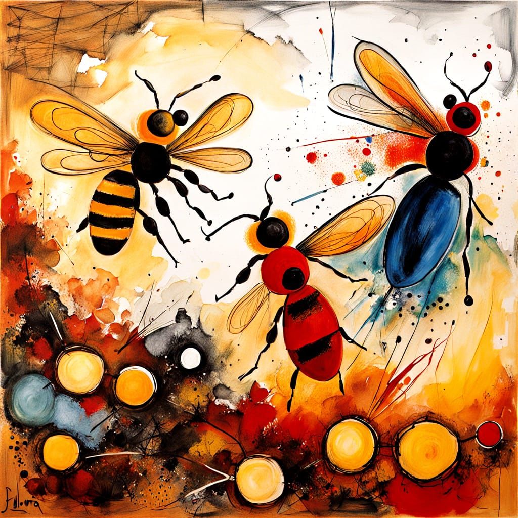 El baile de la abeja.