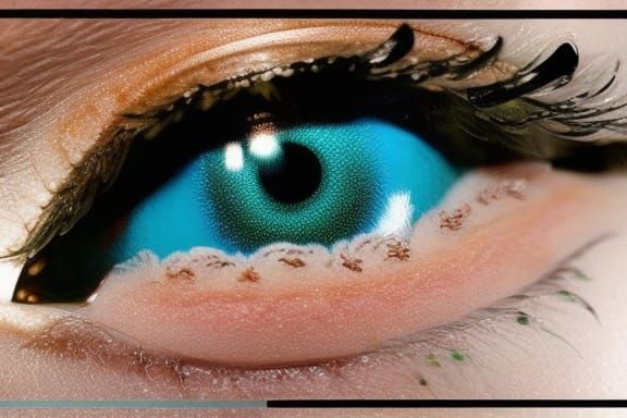 Underwater Armies with Glowing Eyes: Hyperrealistic Scene