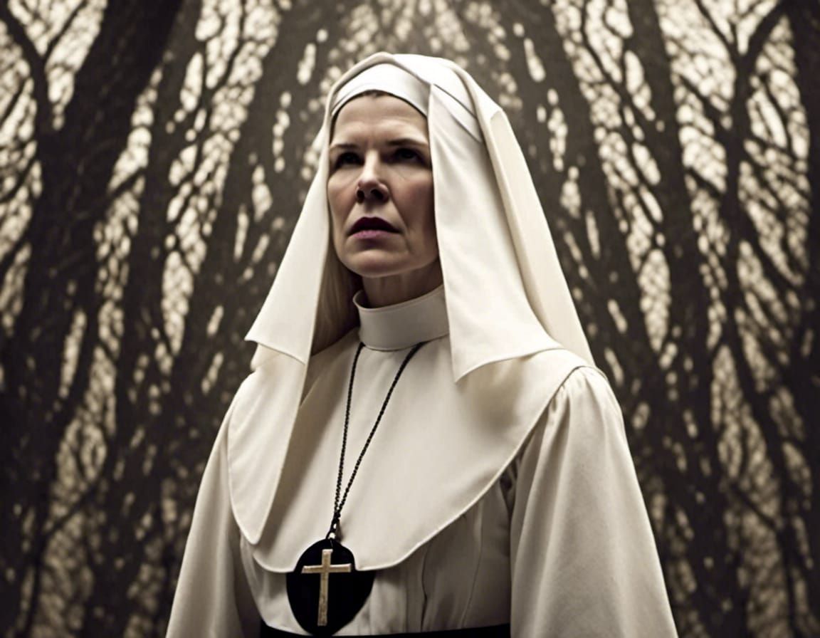 dominican nun wearing white