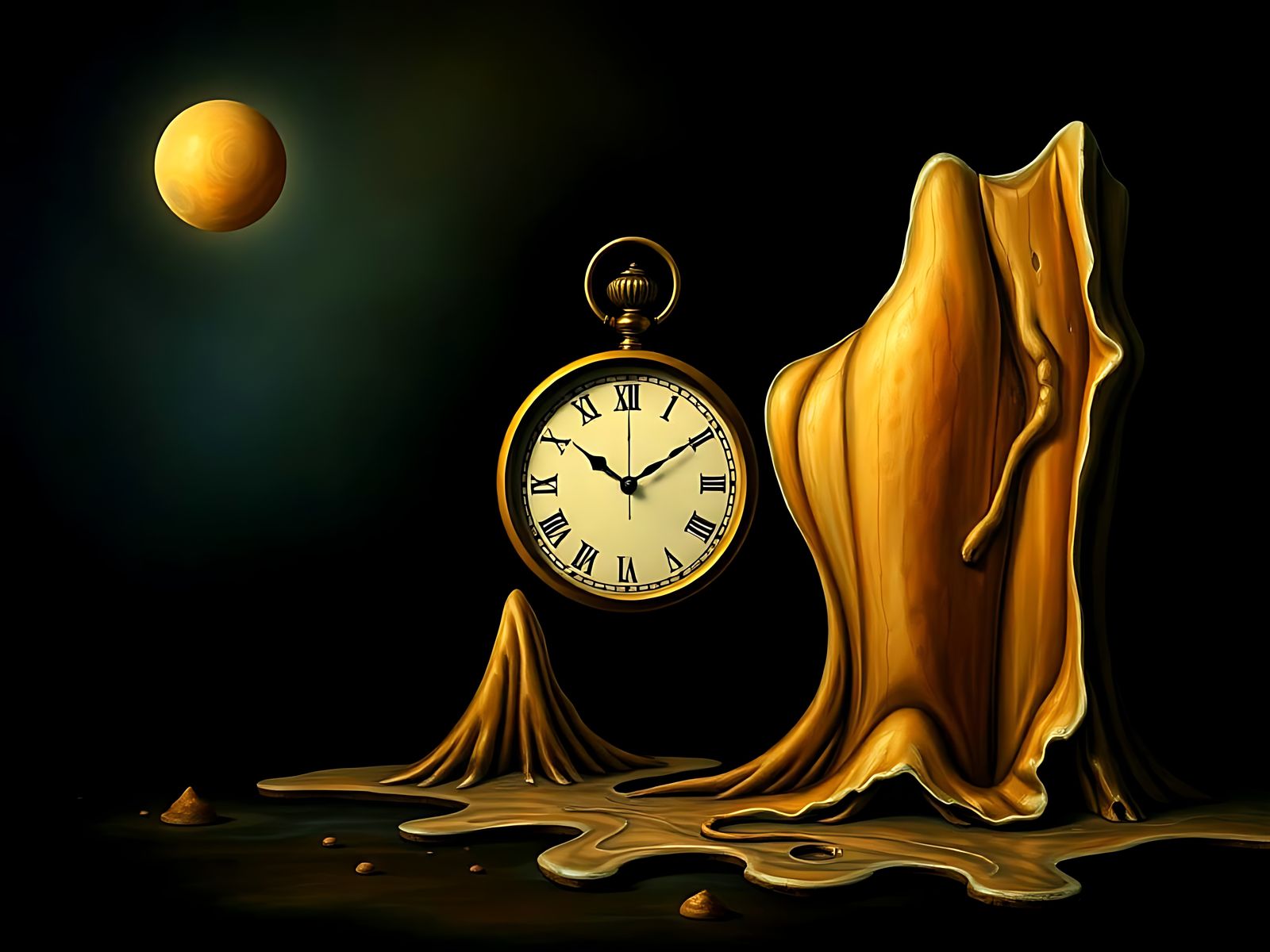 Cosmic pocket watch . . .