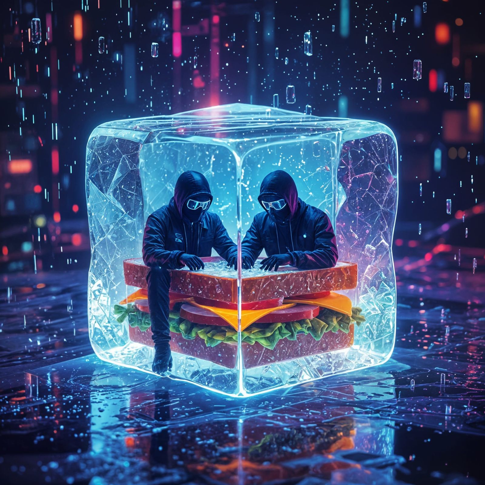 Chamber Brothers in an Ice Cube