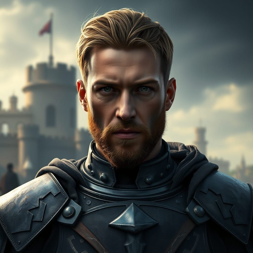 Tom Hardy as a Knight in Westeros in Photorealistic Style