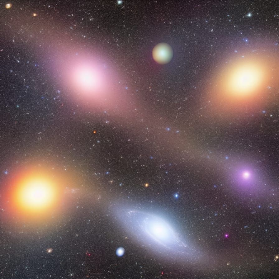 Bright Galaxy Within the Solar System