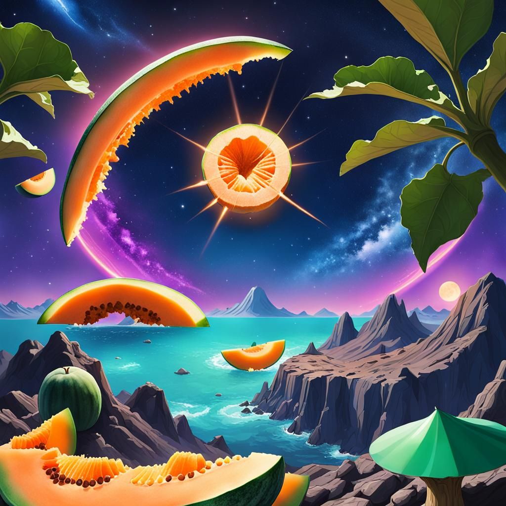 Cantaloupe in Emoji Frenzy