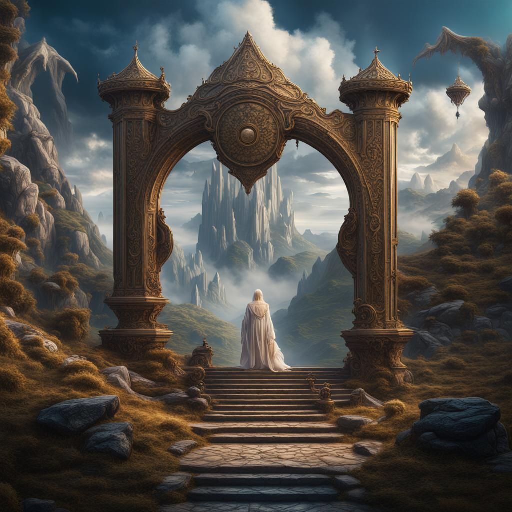 Fantastical Neverending Story Digital Art