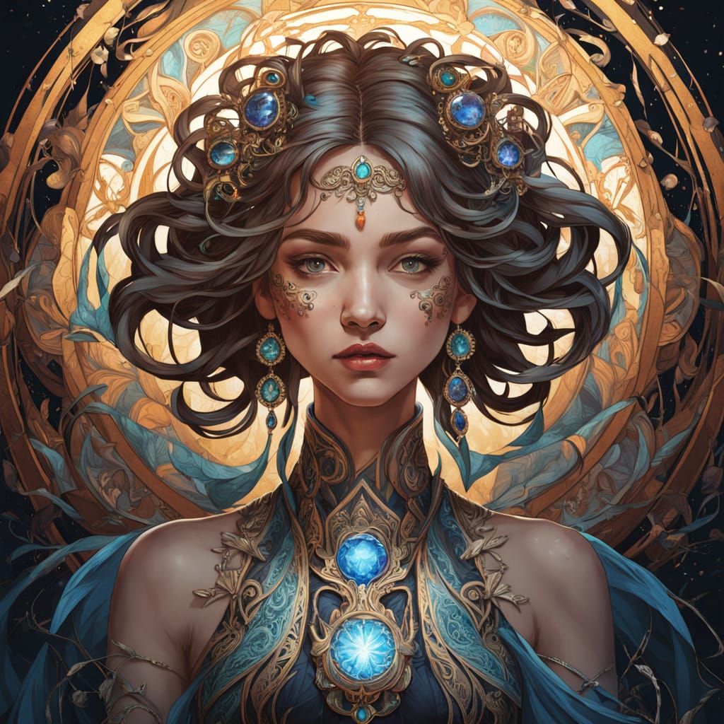 Exquisite Concept Art Portrait in 8K Resolution