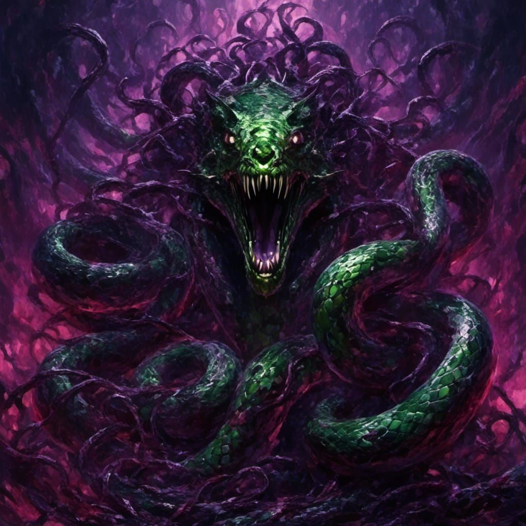Medusa Unleashed: Horror Concept Art