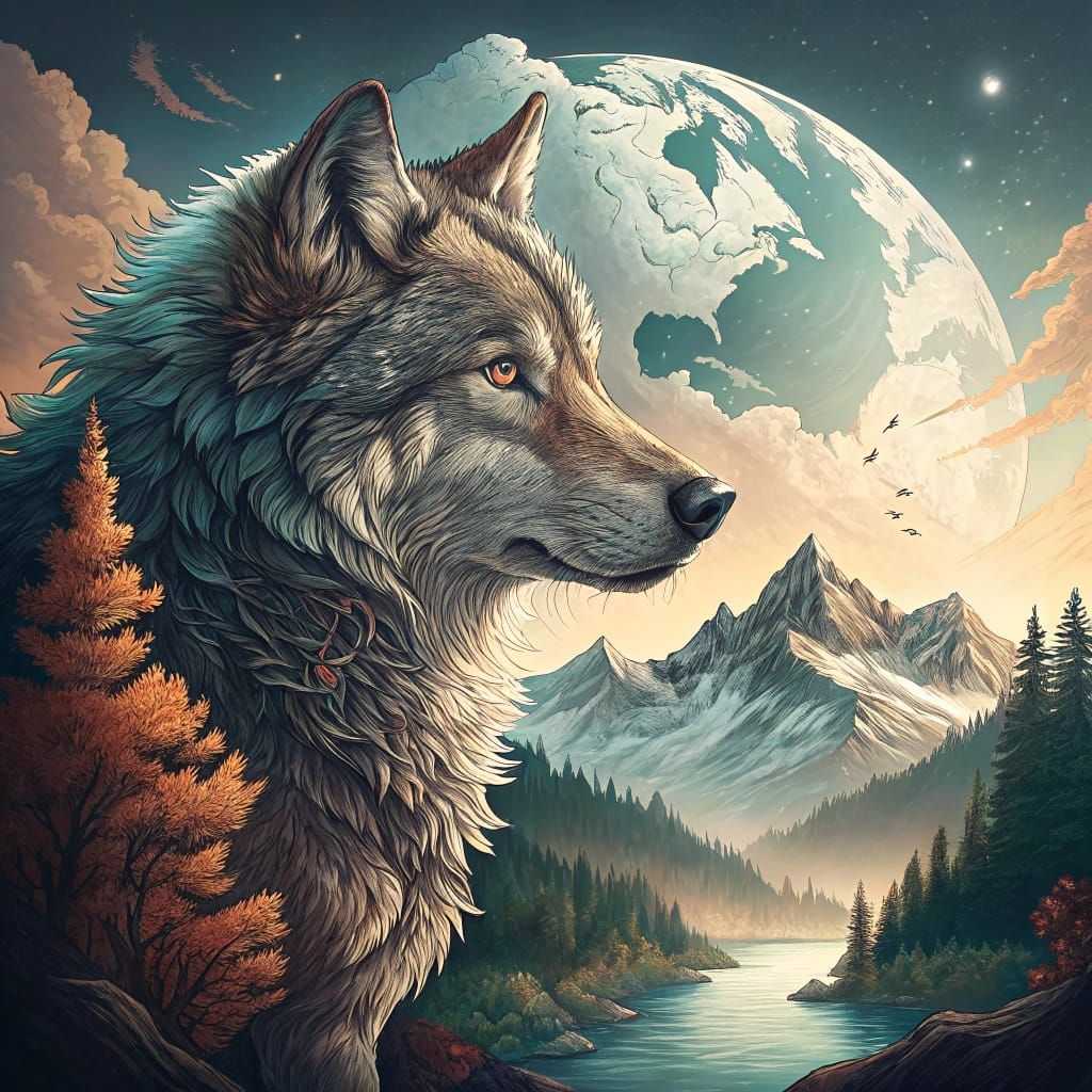 Wolf of North America (3)