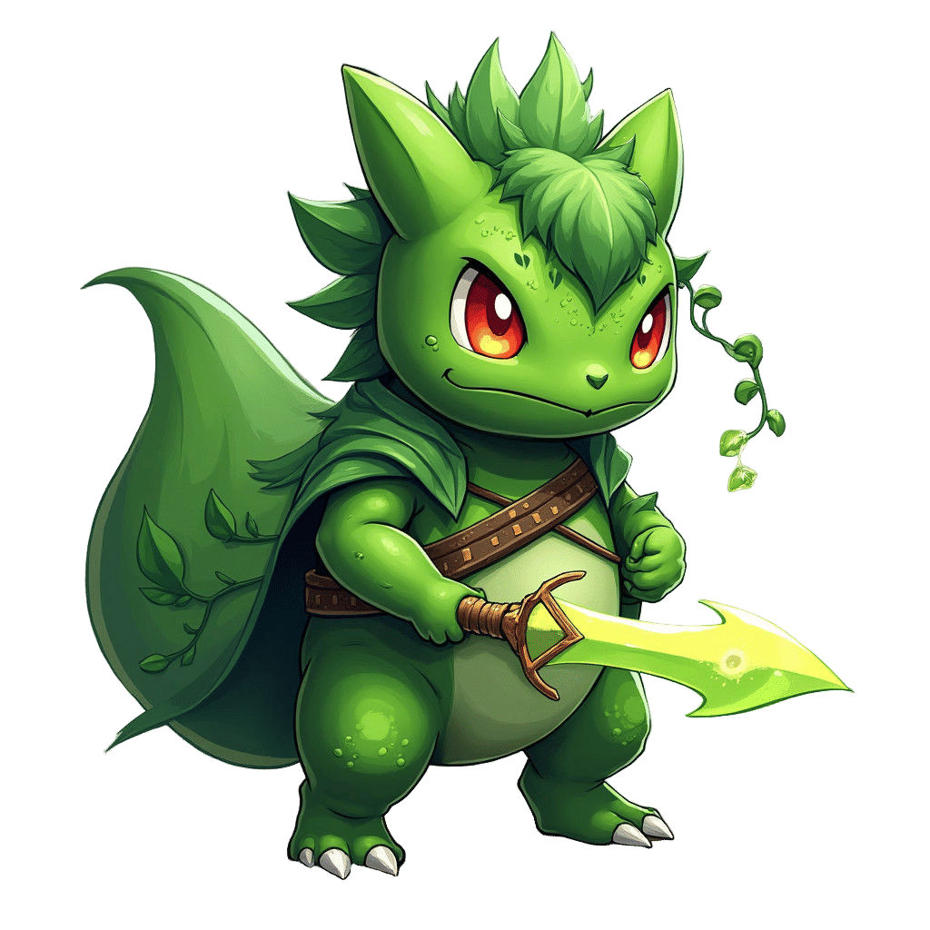 Humanoid Bulbasaur: An AI Interpretation