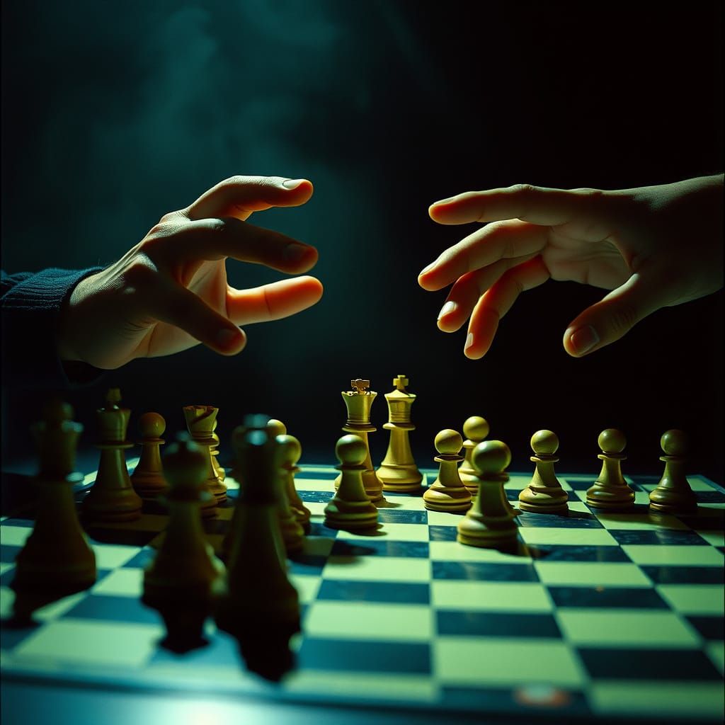 Chess Game of Life: Light and Darkness