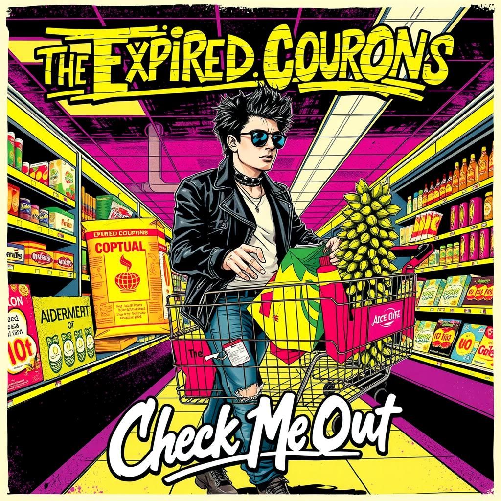 Punk Rock Album Cover: The Expired Coupons