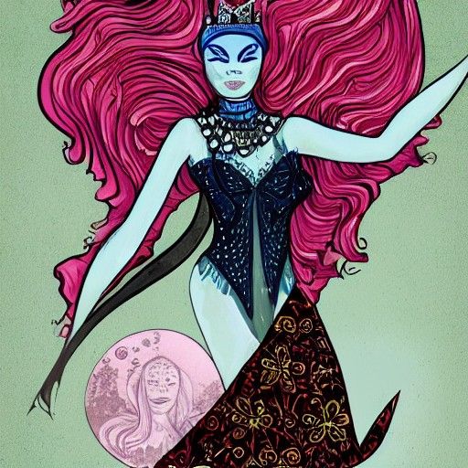 AI Rendition of Queen Mab