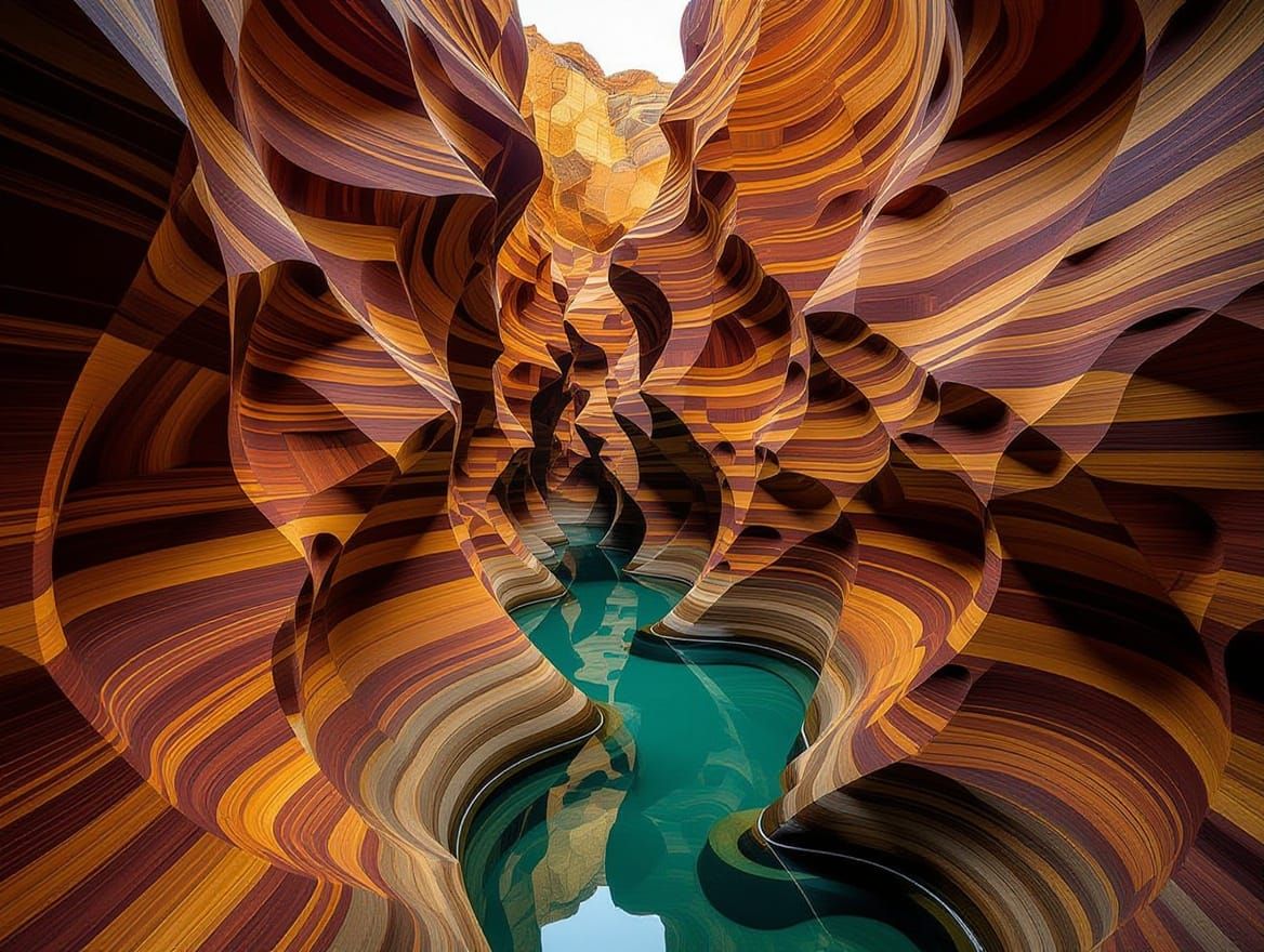 Folded Canarywood Alchemystic Cocytic Griffazoids Embossed Entropic Algorithms