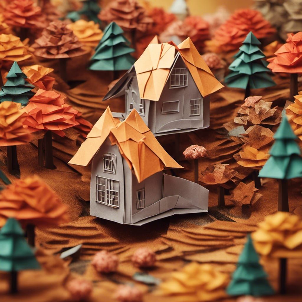 Origami Houses